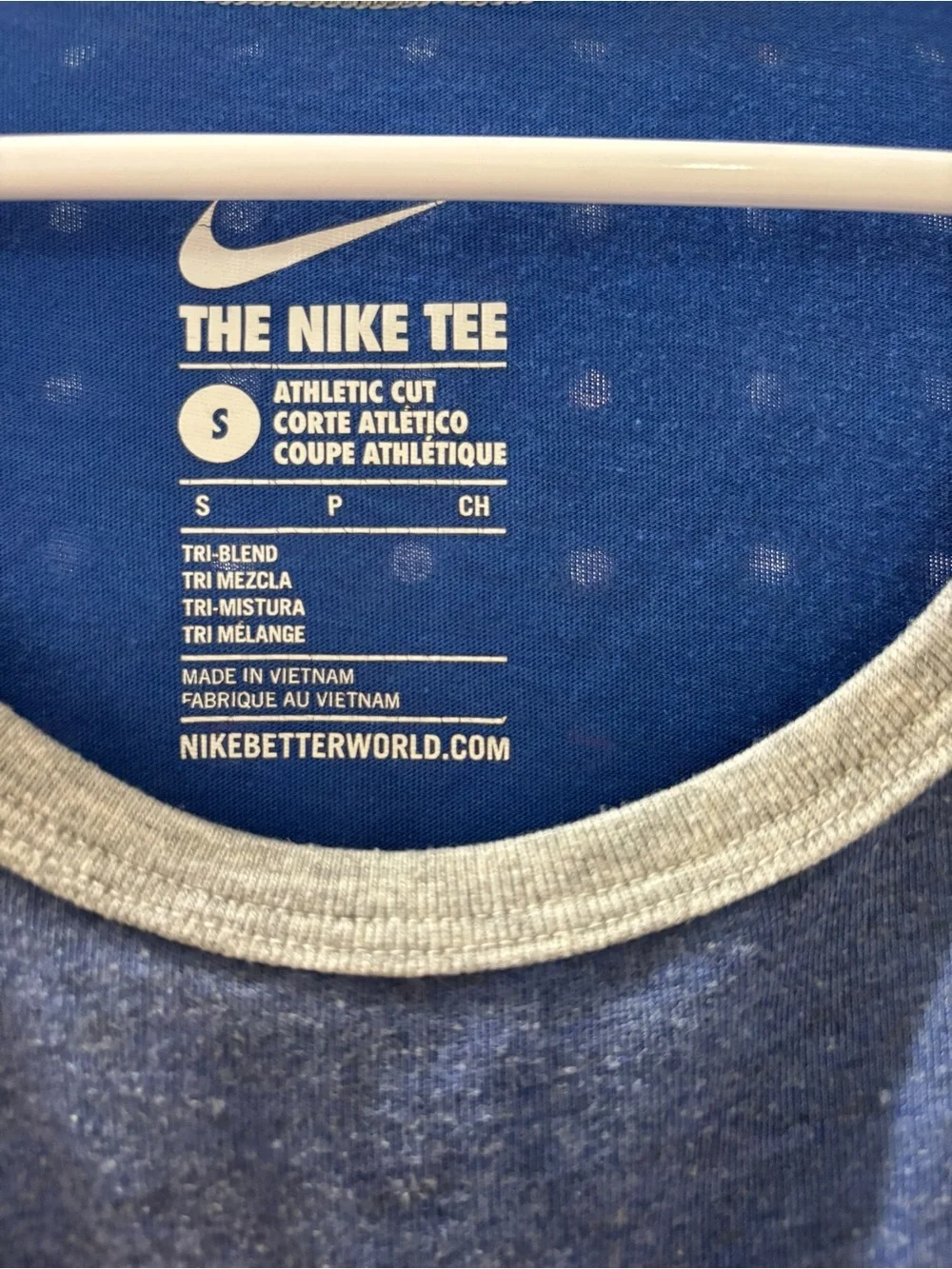 The Nike Tee Men's Multicolor Striped Athletic Cut Tank Top Florida Size Small